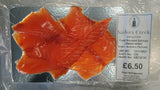 pack of hand sliced cold smoked salmon